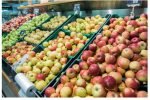 Apples sales in supermarkets